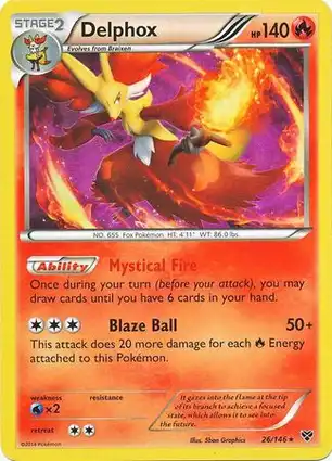 Delphox 26/146 XY
