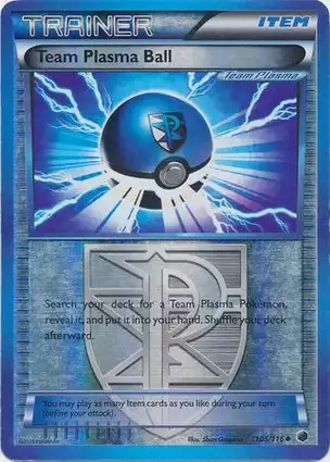 Team Plasma Ball 105/116 Plasma Freeze