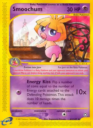 Smoochum 61/147 Aquapolis