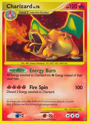 Charizard 103/100 Stormfront