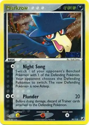 Murkrow 30/115 EX Unseen Forces