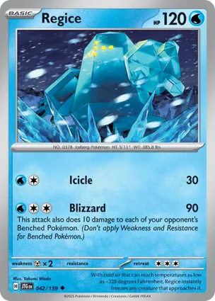 Regice 042/159 Journey Together