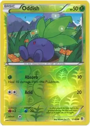 Oddish 1/149 Boundaries Crossed