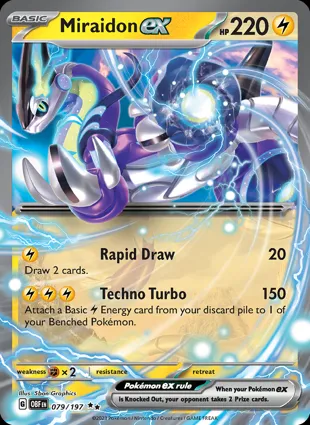 Miraidon ex 079/197 Obsidian Flames