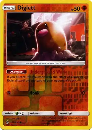 Diglett 85/214 Unbroken Bonds