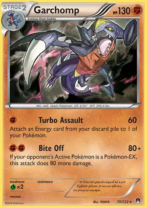 Garchomp 70/122 BREAKpoint