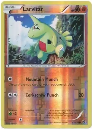 Larvitar 41/124 Fates Collide