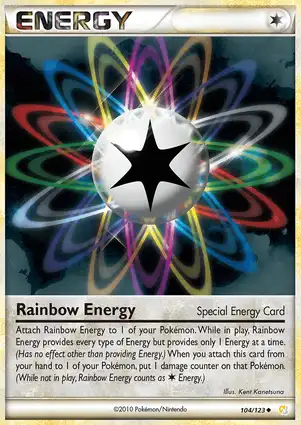 Rainbow Energy 104/123 HeartGold & SoulSilver