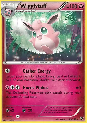 Wigglytuff 89/146 XY