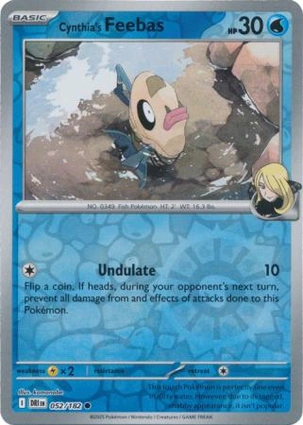 Cynthia's Feebas 052/182 Destined Rivals