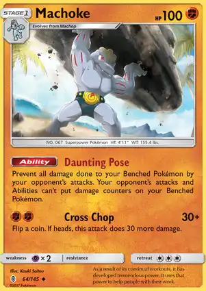 Machoke 64/145 Guardians Rising