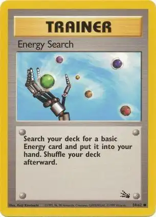 Energy Search 59/62 Fossil