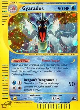 Gyarados H10/H32 Skyridge