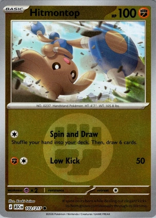 Hitmontop 102/217 Ascended Heroes