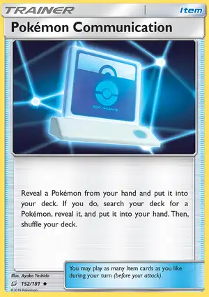 Pokémon Communication 152/181 Team Up