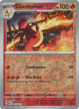 Charmeleon 005/165 Scarlet & Violet 151