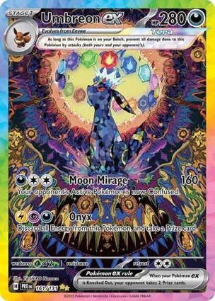 Umbreon ex 161/131 Prismatic Evolutions