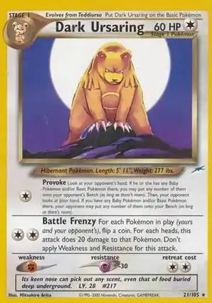 Dark Ursaring 21/105 Neo Destiny