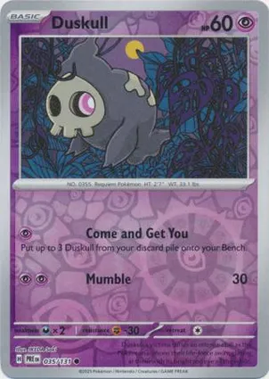 Duskull 035/131 Prismatic Evolutions