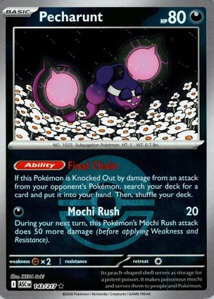 Pecharunt 143/217 Ascended Heroes