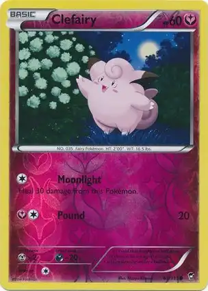 Clefairy 69/111 Furious Fists