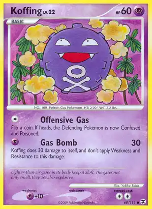 Koffing 68/111 Rising Rivals