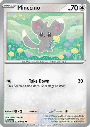 Minccino 072/086 Chaos Rising