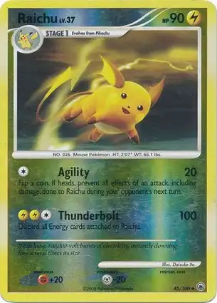 Raichu 45/100 Majestic Dawn