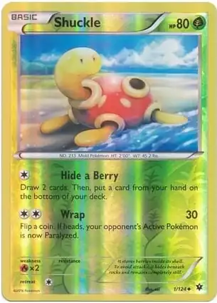 Shuckle 1/124 Fates Collide