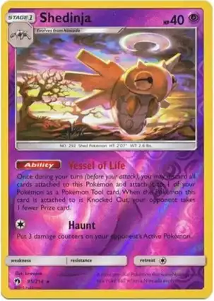 Shedinja 95/214 Lost Thunder