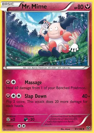Mr. Mime 91/146 XY