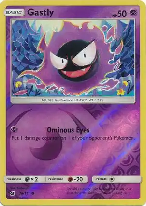 Gastly 36/111 Crimson Invasion