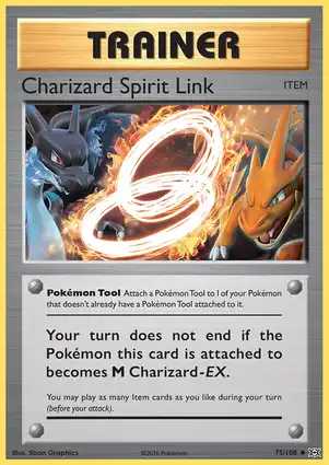 Charizard Spirit Link 75/108 Evolutions