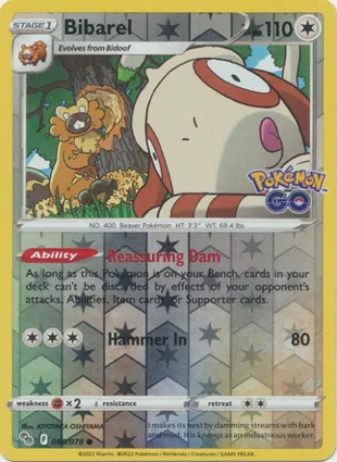 Bibarel 060/078 Pokémon GO