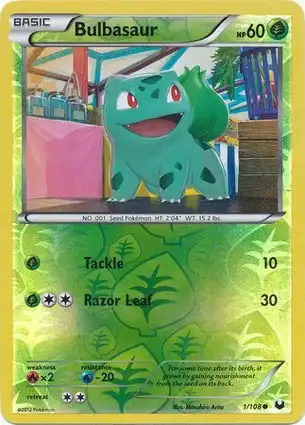 Bulbasaur 1/108 Dark Explorers