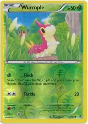 Wurmple 3/108 Roaring Skies