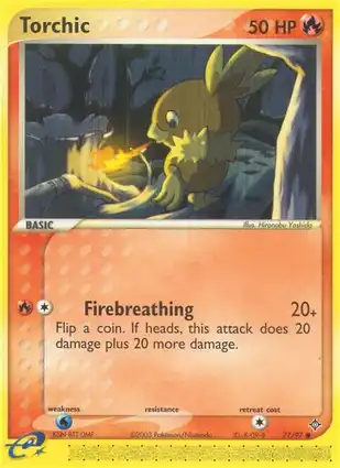 Torchic 77/97 EX Dragon