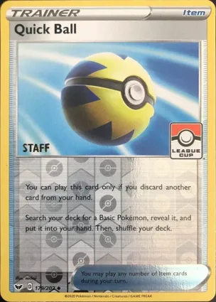 Quick Ball 179/202 Sword & Shield