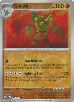 Golurk 088/162 Temporal Forces