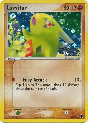 Larvitar 62/109 EX Team Rocket Returns