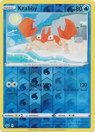 Krabby 043/202 Sword & Shield