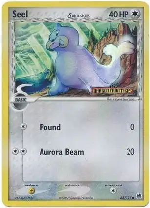 Seel 62/101 EX Dragon Frontiers