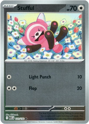 Stufful 111/132 Mega Evolution