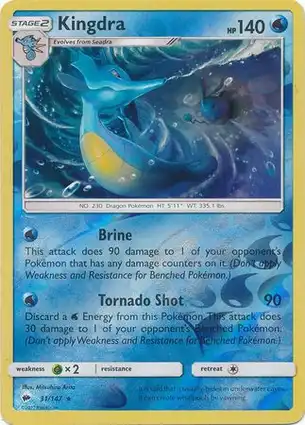 Kingdra 31/147 Burning Shadows