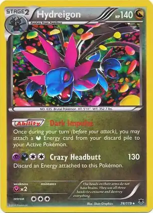 Hydreigon 74/119 Phantom Forces