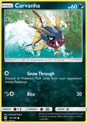 Carvanha 81/149 Sun & Moon