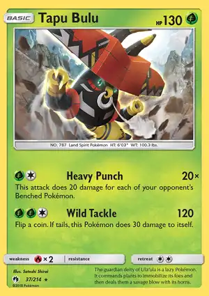 Tapu Bulu 37/214 Lost Thunder