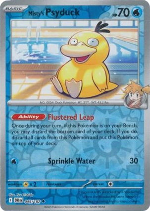 Misty's Psyduck 045/182 Destined Rivals