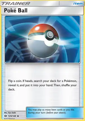 Poké Ball 125/149 Sun & Moon