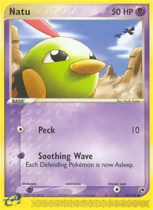 Natu 69/100 EX Sandstorm